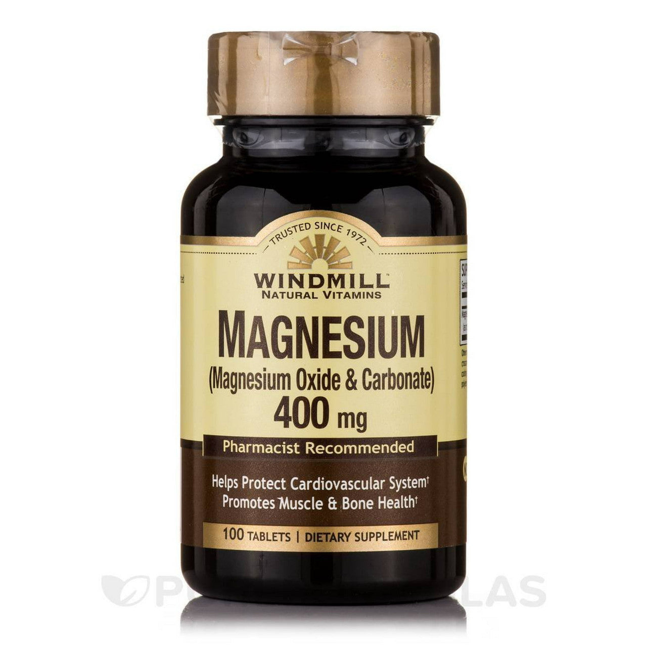 Windmil Vitamins Magnesium Oxide 400 mg Tablets - 100 ea